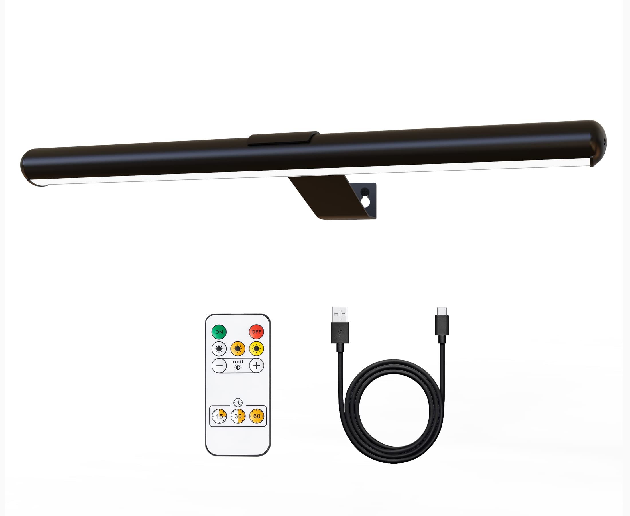 TINTINDOC Wireless Painting Light Rechargeable, Picutre Light 16inch with Remote,Wall Display Lighting for Artwork 300Lumens Dimmable,ArtLight for Painting Gallery Dartboard-Metal