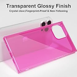 LoeoeL for iPhone 13 Pro Max Clear Case Rectangle