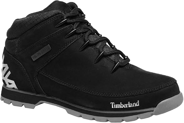 timberland euro sprint hiker jet black