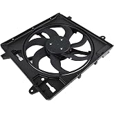 621-601 Engine Cooling Radiator Fan Assembly Fit for Jeep Wrangler 3.6L 2012-2017 Wrangler JK 3.6L 2018 Replace 68143894AB 68143894AA 6010277 624080 CF13078