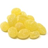 YANKEETRADERS Lemon Hard Sanded Candy Drops, 40 Oz. Bulk Bag