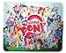12x10 inch Pony Collection Cute Girl Cartoon Mouse Mat Mouse Pad