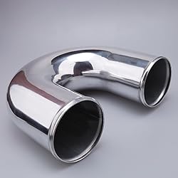 AC PERFORMANCE 4" (102mm) OD 180 Degree Aluminum