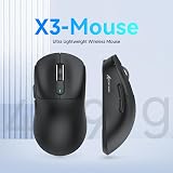 ATTACK SHARK X3 49g Ultra Light Gaming Mouse PixArt 3395 26000 DPI BT 2.4G view 2