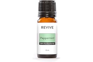 REVIVEEO Peppermint Essential Oil by Revive Essential Oils - 100% Pure Therapeutic Grade, for Diffuser, Humidifier, Massage, Aromatherapy, Skin & Hair Care