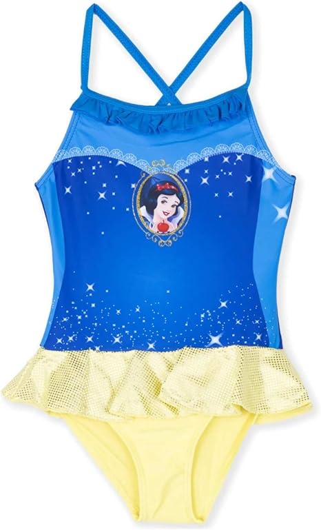 Maillot De Bain 1 Piece Fille Disney Princesse Blanche Neige Bleu Jaune De 3 A 6ans Bleu Jaune 4 Ans Amazon Fr Vetements Et Accessoires
