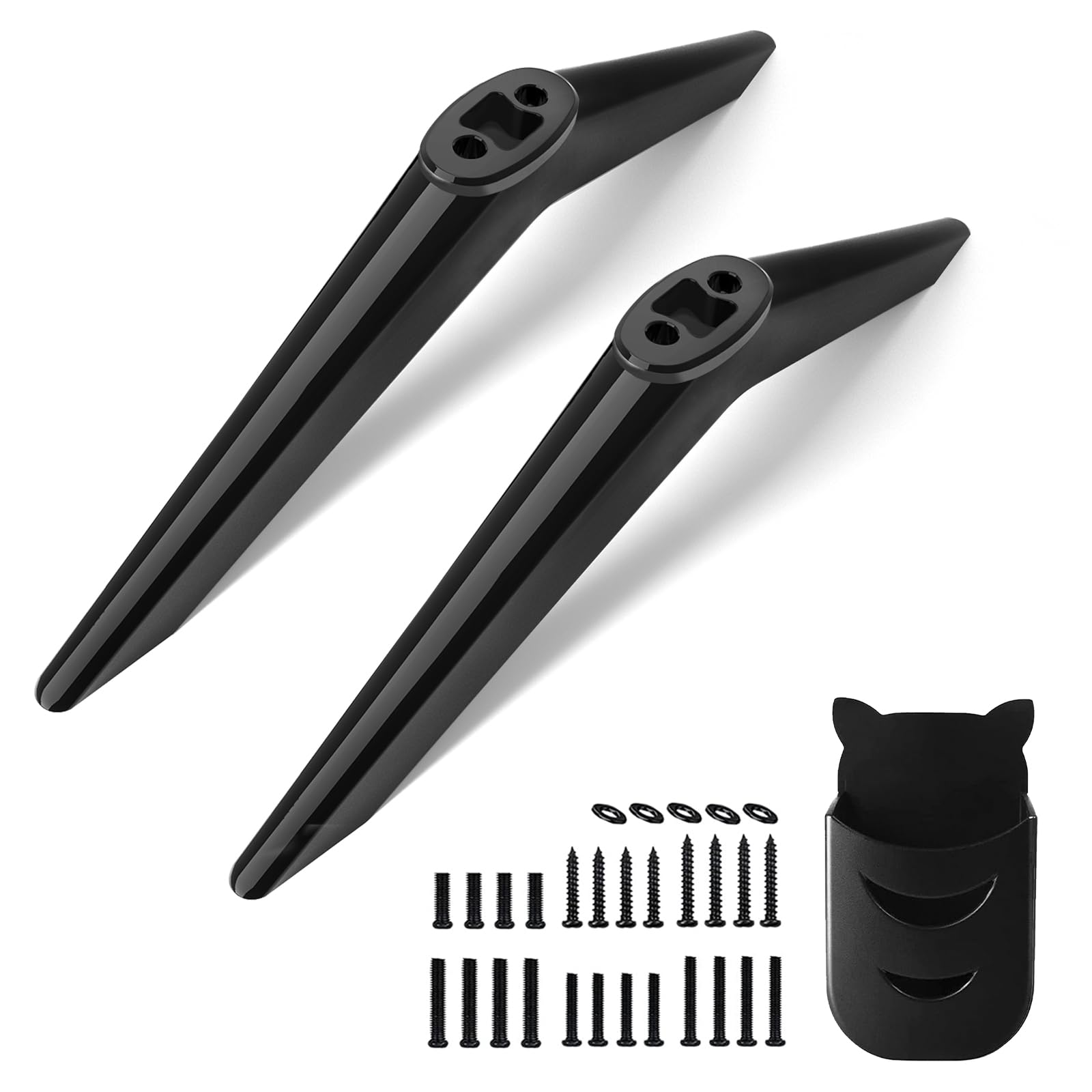 Photo 1 of (Upgraded Version) TV Stand Base for TCL Roku TV Legs, Replacement for TCL 32" 40" 43" 49" 50" 55" 65" 32S359 32S355 40S355 43S455 50S525 55S435 65S455 Roku TV Legs Replacement with Screws