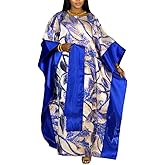 HD Fashion African Jacquard Kaftan Dress for Woman Fancy Party Gown with Headwrap