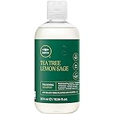 Tea Tree Lemon Sage Thickening Shampoo, Builds Body + Boosts Volume, For Fine Hair
