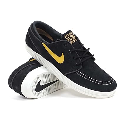 white and gold janoskis