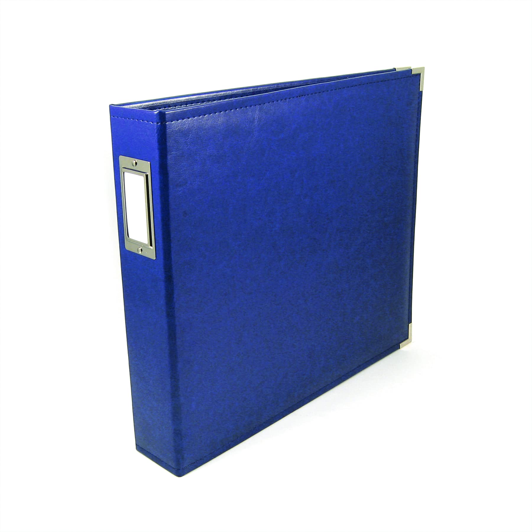 We R Memory Keepers Classic Leather 3-Ring Album 12-inch X 12-inch Cobalt