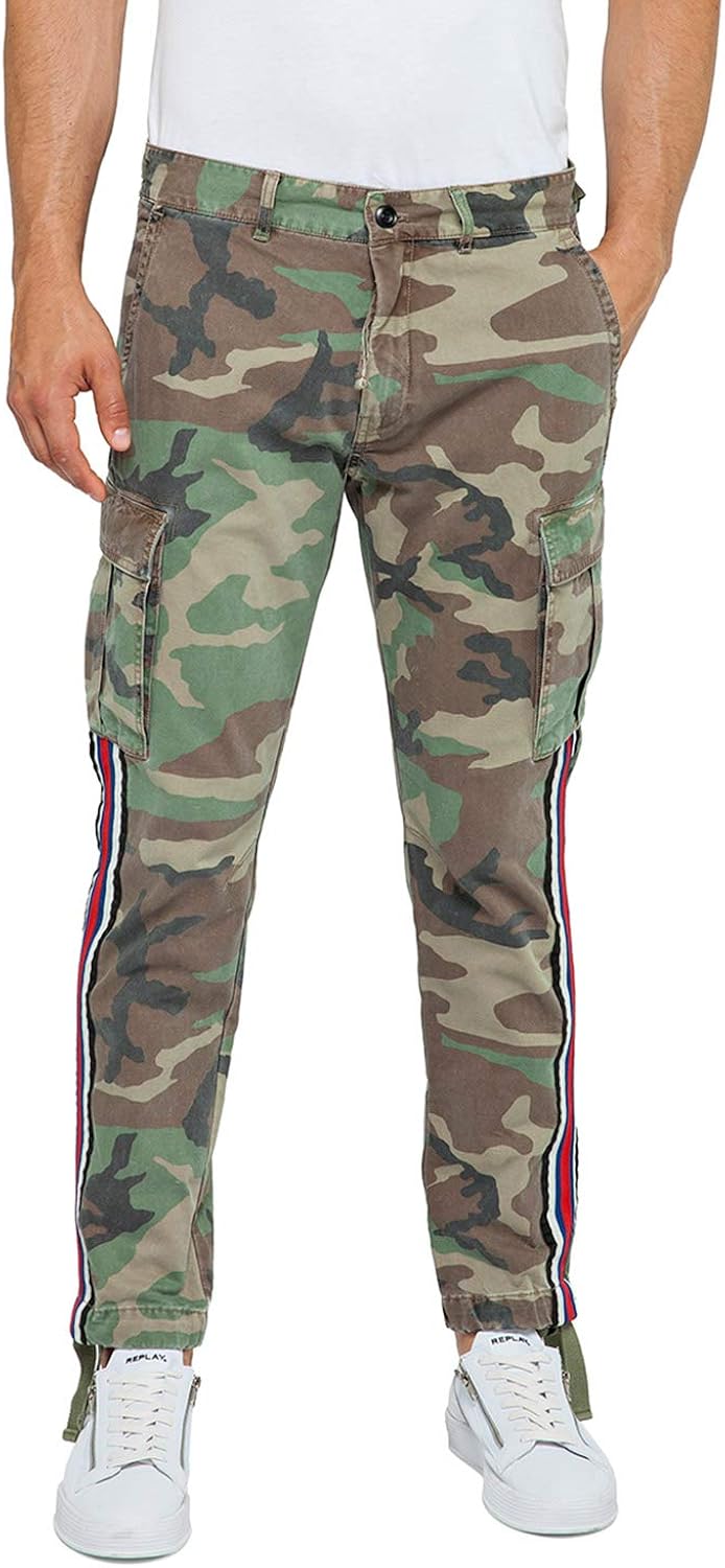 replay camo pants