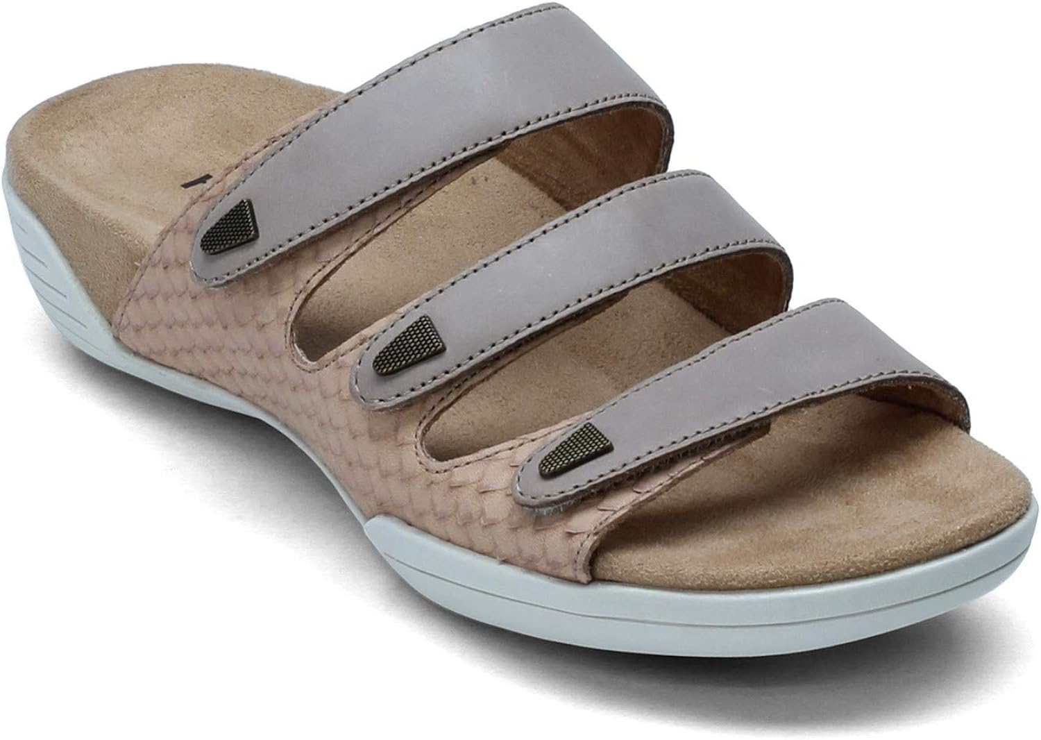 Halsa Footwear Women's Flat Sandals beige Size 9 Wide Amazon.co.uk