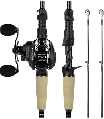 Amazon.com: KastKing Spartacus II Plus Baitcasting Combo, Left