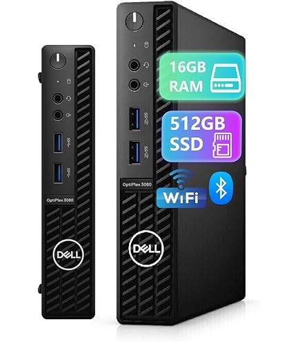 Amazon.com: Dell OptiPlex 3080 Micro, Core i5-10500T, 16GB RAM