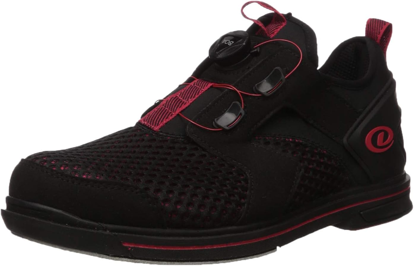 Dexter Mens Pro BOA Black/Red Wide Width Bowling Shoes Sports