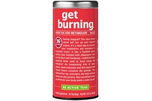 The Republic of Tea - Get Burning - Herb Tea for Metabolism, 36 Tea Bags