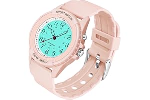 PROKING Waterproof Nurse Watch for Medical Professionals,Women Men, 24 Hour with Second Hand, Night Light, Military Time Easy