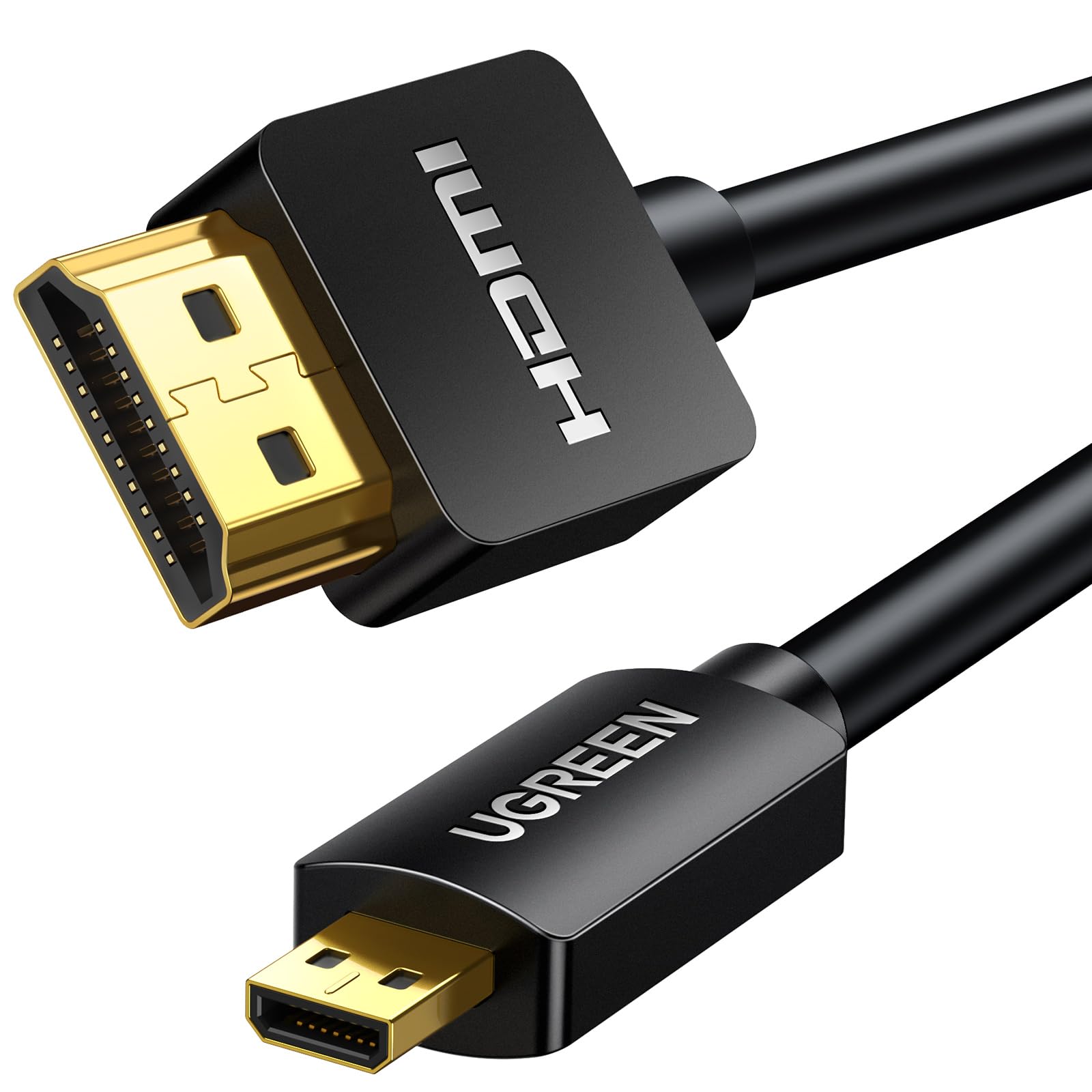 Mua UGREEN Micro HDMI To HDMI Cable Adapter 4K 60Hz Ethernet Audio Mua UGREEN Micro HDMI To HDMI Cable Adapter 4K 60Hz Ethernet Audio