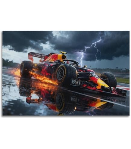 Ferrari F1 アートプリント SF-25 Ferrari F1 Technical Drawing – Leclerc and Hamilton