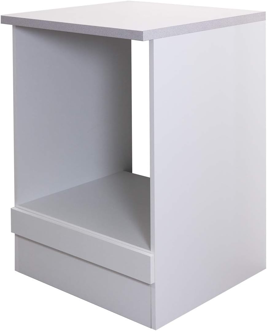 Flex-Well Herdumbauschrank UNNA | Ofenschrank für Backofen | Breite 60 cm | Weiß