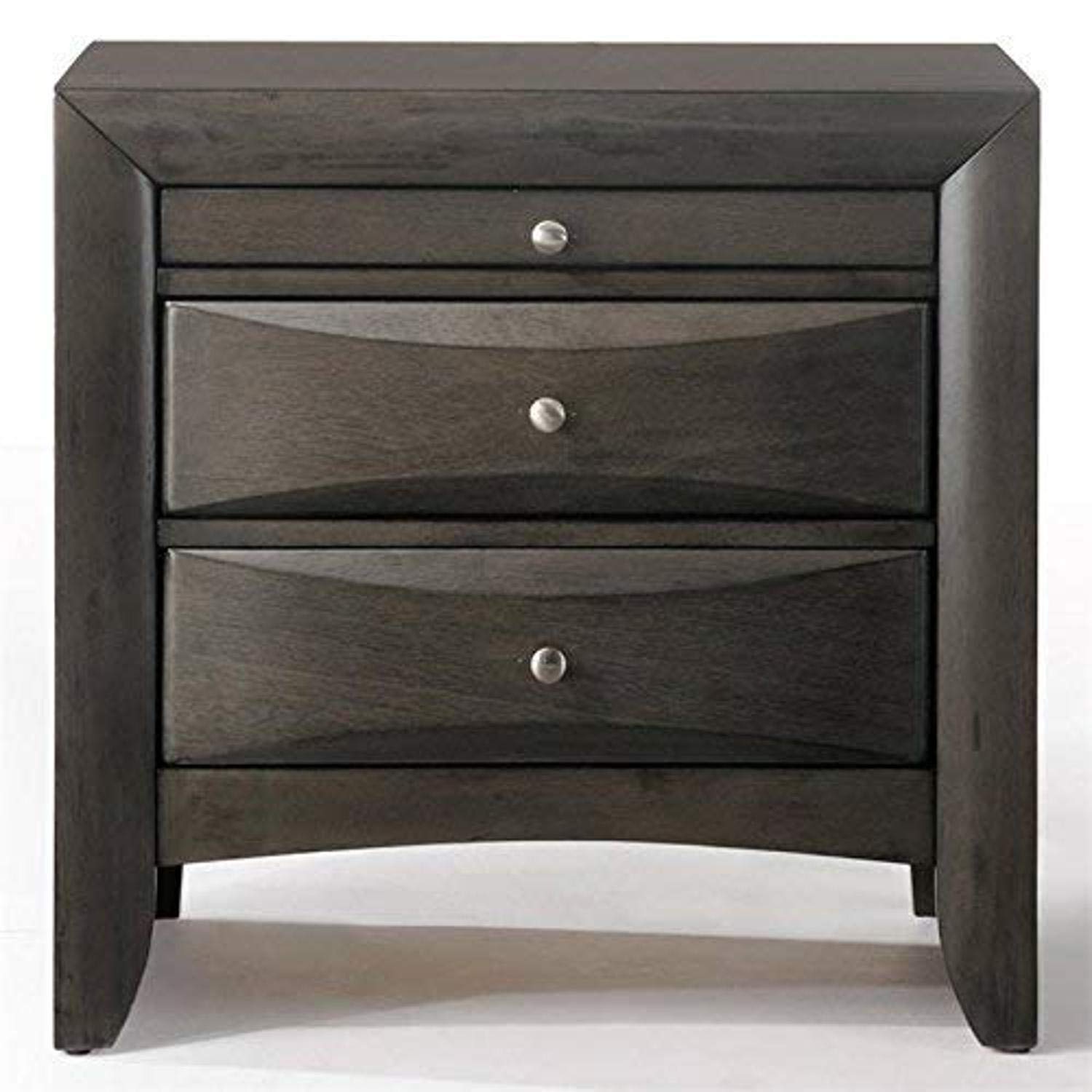 ACME Nightstand, Gray Oak