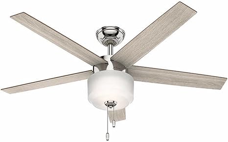Ceiling Fan Standard Or Angled Mounting Hunter Kershaw Glamour 52