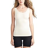 Essentials by Tummy Tank Womens Seamless Shaping Tank TopShapewear Top