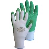 Bamboo Fit Garden Gloves, Green, Medium
