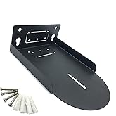 Jingchengmei Portable Electronic Device Mount, Black, Wall Mount Bracket, Compatible with PTZ Cameras, Loading Weight Capacity: 8 Pounds