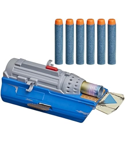 Amazon.com: STAR WARS NERF The Mandalorian Rocket Gauntlet + Mask