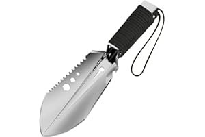 SHANFEEK Metal Detecting Shovel Multi-Function Garden Trowel Gardening Hand Tools Camping Tactical Survival Shovel for Diggin