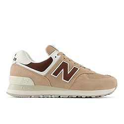 New Balance Women's 574 V2 Sneaker, Flat Taupe/Rich