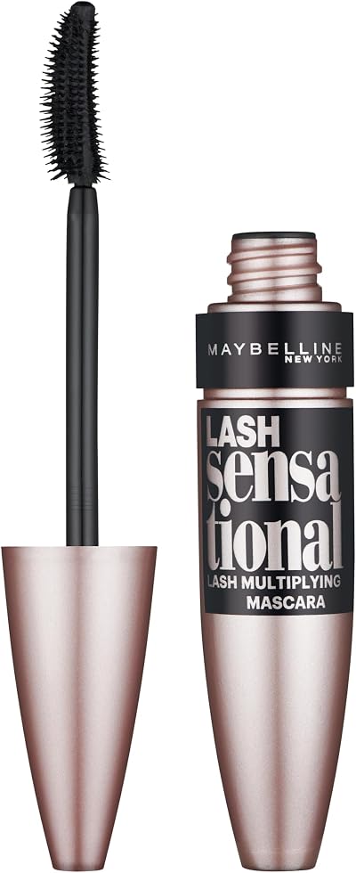 Maybelline Lash Sensational Mascara Intense Black Layer Reveal Brush
