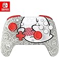 PDP Rematch Wireless Controller: Boo-Hoo - Nintendo Switch/Switch Lite/Switch - OLED Model, Nintendo Switch 2, Glows in the D