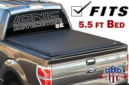 Amazon Com Ionic Premium Se Roll Up Tonneau Truck Bed Cover 2016 2018 Nissan Titan 5 5 Ft Bed Automotive