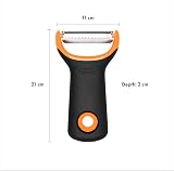OXO Good Grips Julienne Prep Peeler – Stainless Steel Blades, Non-Slip view 3