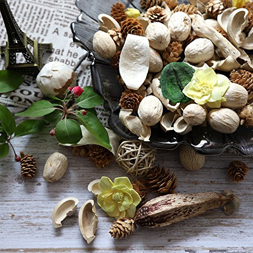 image for Qingbei Rina Gifts,Pleasant Yellow Lemon Scent Natural Potpourri,inclu