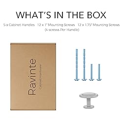 Ravinte 5 Pack 1-1/4 inch Kitchen
