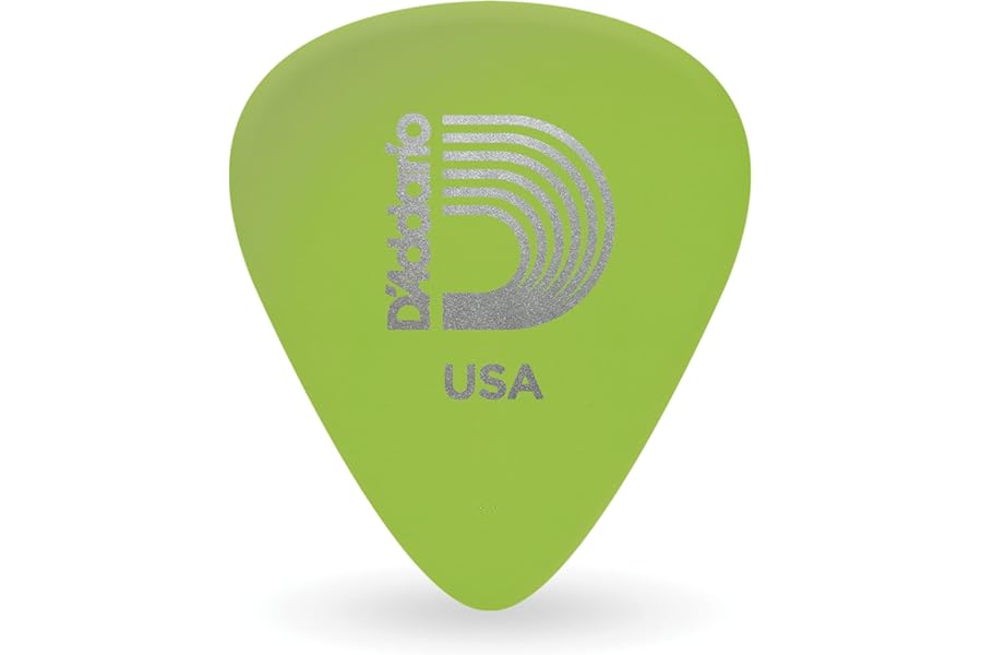 D'Addario Cellu-Glow Guitar Picks, Heavy, 25 pack