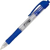 Integra Gel Pen, Retractable, Comfort Grip, 0.7mm Point, Blue (ITA30036)