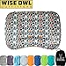 Wise Owl Outfitters Ultralight Inflatable Air Camping Pillow Compressible Compact Inflating Small Travel Pillows for Sleeping Backpacking Hammock Car Camp, Beach - Smart Push Button Air Valve-Camper
