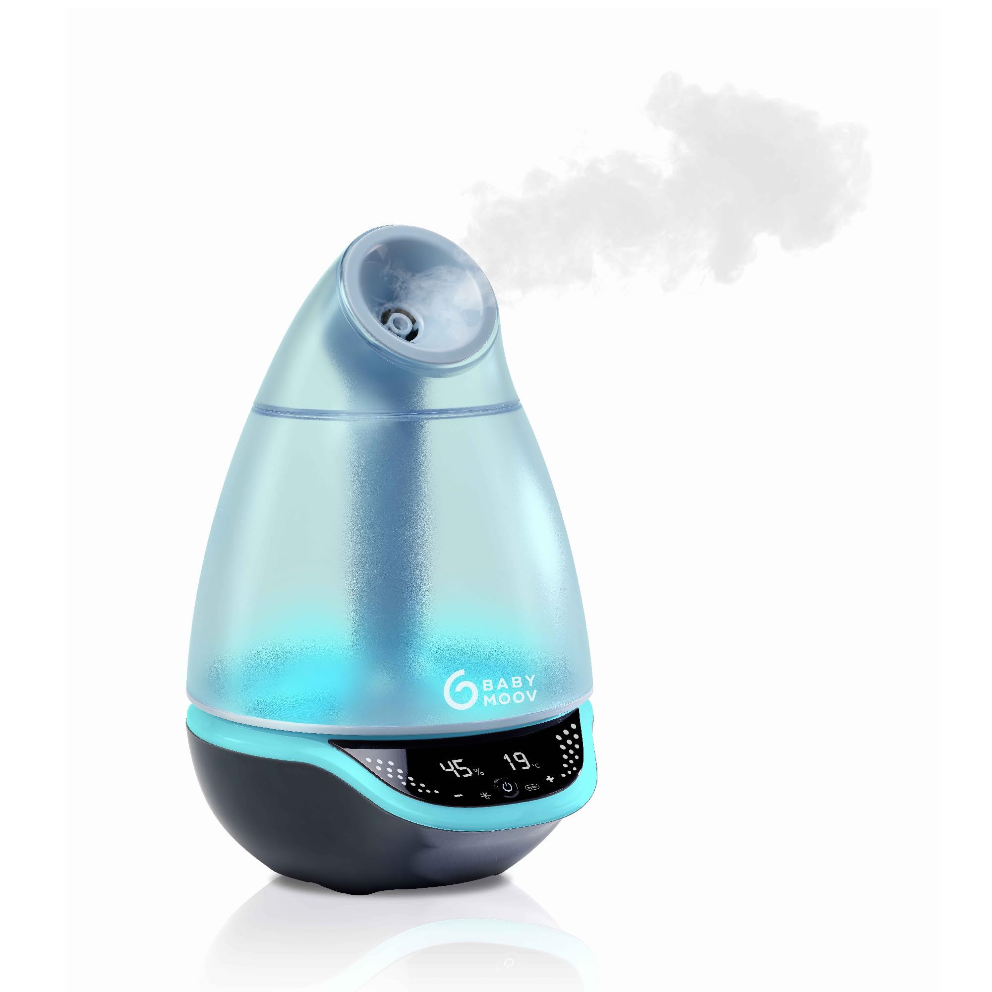 Photo 1 of *USED*
Babymoov Hygro Plus Cool Mist Humidifier 3-in-1 Humidity Control, Multicolored Night Light & Essential Oil Diffuser Easy Use and Care (NO Filter Needed)