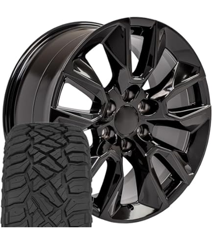 Amazon.com: Black Rhino Raid 17x8.5 5x5