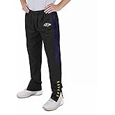 Zubaz Men's NFL Team Color Track Pant with Camo Lines Side Panels