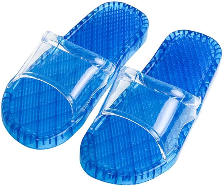 Slip On Slippers NonSlip Shower Sandals, Bathroom Leaky Slippers, Bath