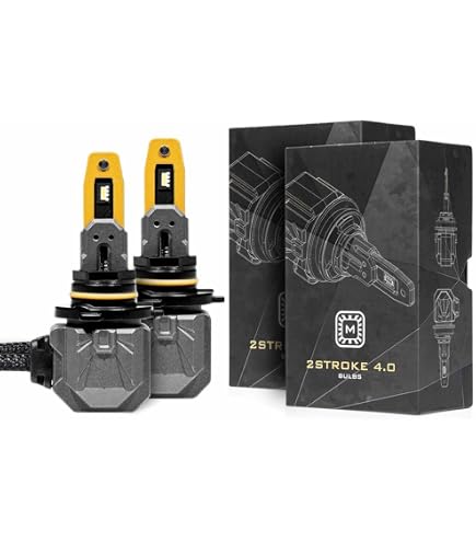 VELENO フォグ13400lm MORTALE H8/H11 6300k H11/H9/H8: 2Stroke 4.0 LED Bulb (Each) : Amazon.ca: Automotive