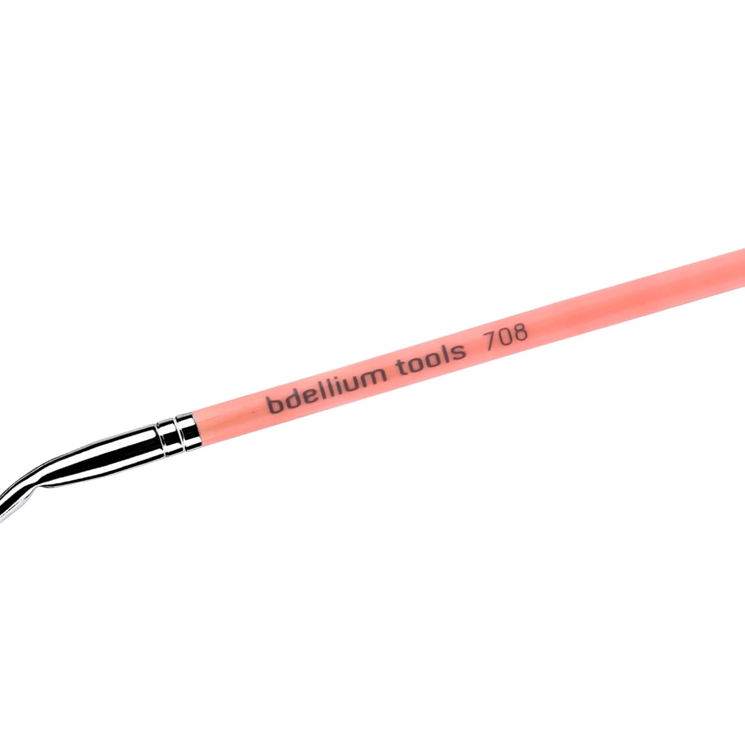 Bdellium Tools Professional Eco-Friendly Makeup Brush Pink Bambu Series - Bent Eyeliner 708: Beauty