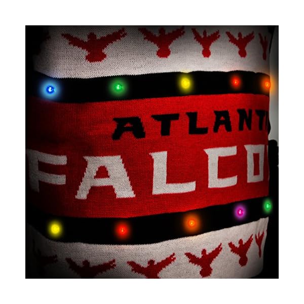 FOCO NFL Unisex One Too Many Light Up Sweater - Image 3