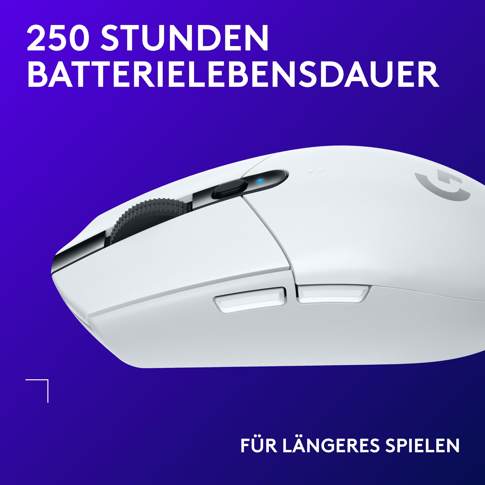 Logitech G G305 LIGHTSPEED kabellose Gaming-Maus mit HERO 12K DPI Sensor 5